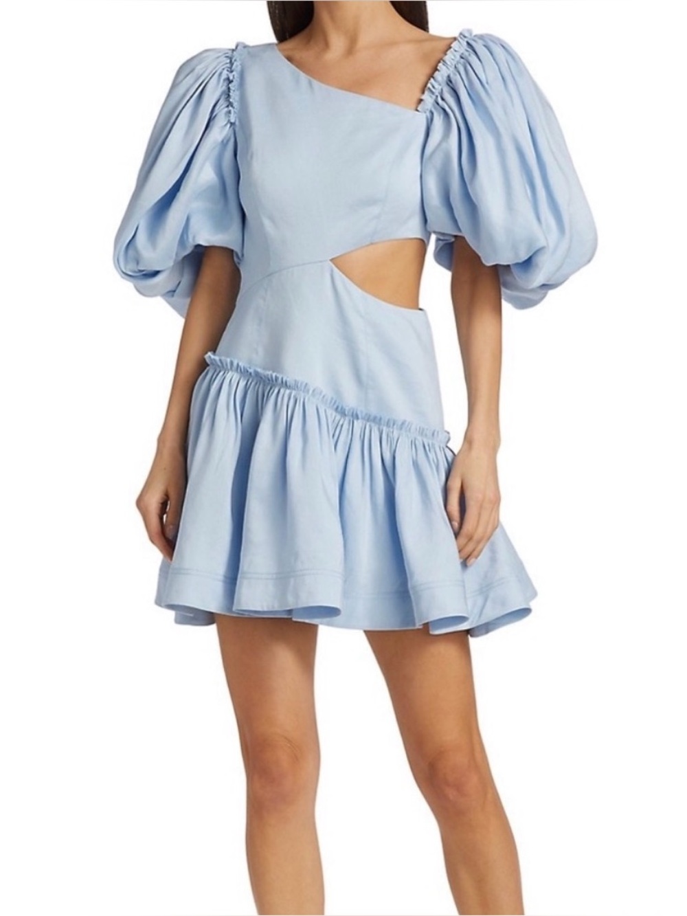 AJE Chateau Cut Out Mini Dress